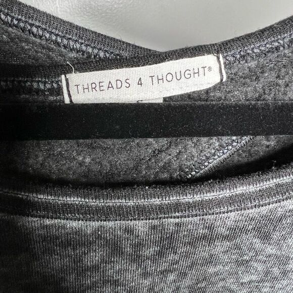 THREADS 4 THOUGHT✨
Furina Fleece Criss-Cross Back Knit Top🍃 - Picture 3 of 4
